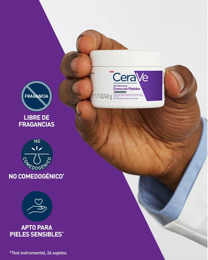 Skin Renewing Crema - con Péptidos antiedad | CeraVe